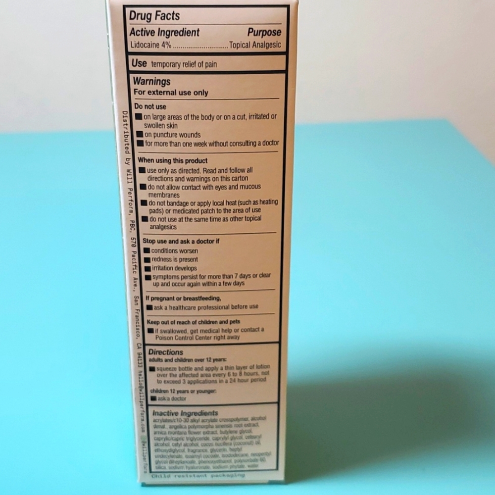 NIB Will Relieve Pain Relief Lotion - Picture 4 of 6
